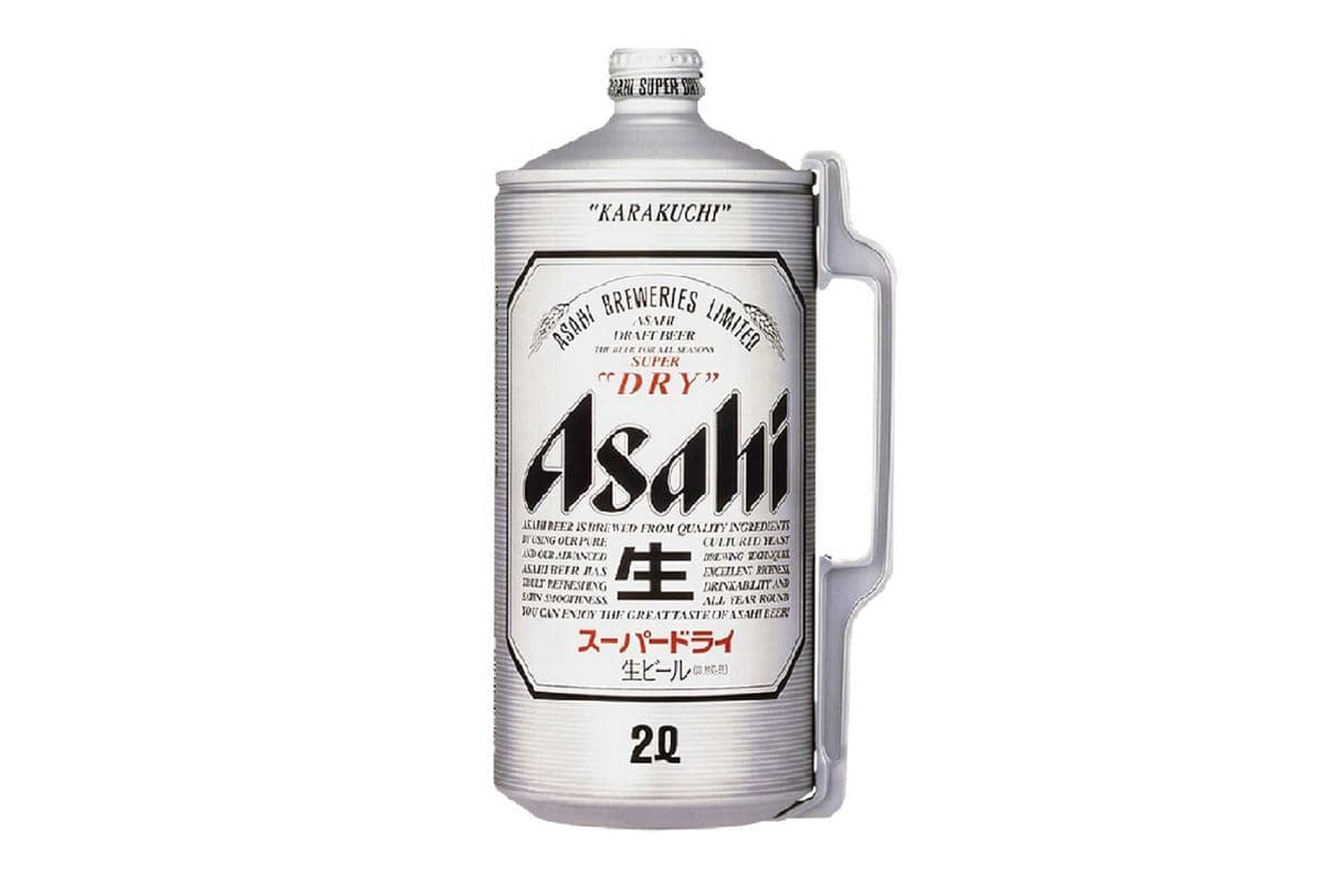 Asahi Super Dry (2L Bottle) (1 x 2 L)