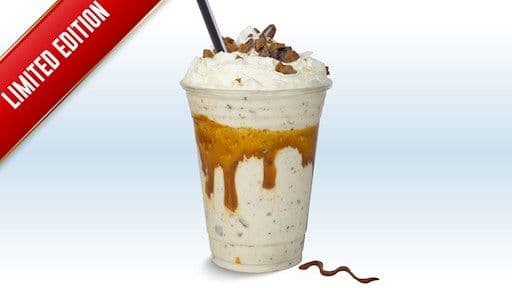 Crunchy Caramel Milkshake / Lait frappé caramel croquant