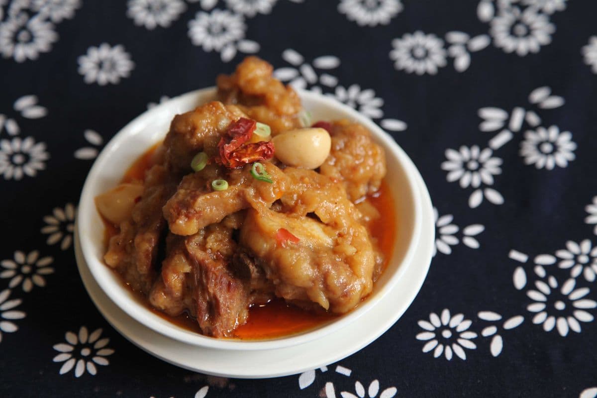 R1. Sauced Pork Ribs ( L )