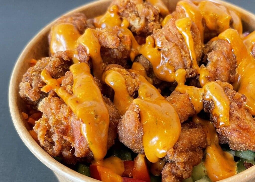 Popcorn Chicken Bowl