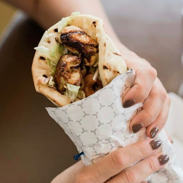 Gyro ( beef and lamb) wrap