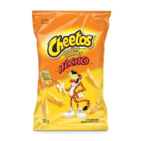 Cheetos Nacho Crunchy 285g (was $6.59)