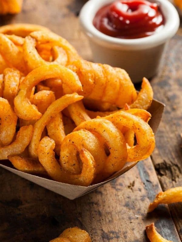 New! Curly Fries 新品! 卷卷薯条