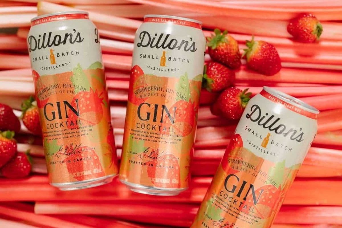 Dillon's - Strawberry Rhubarb (6 x 355ml Can)