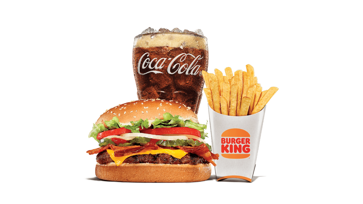 Whopper® with Bacon and Cheese Medium Combo