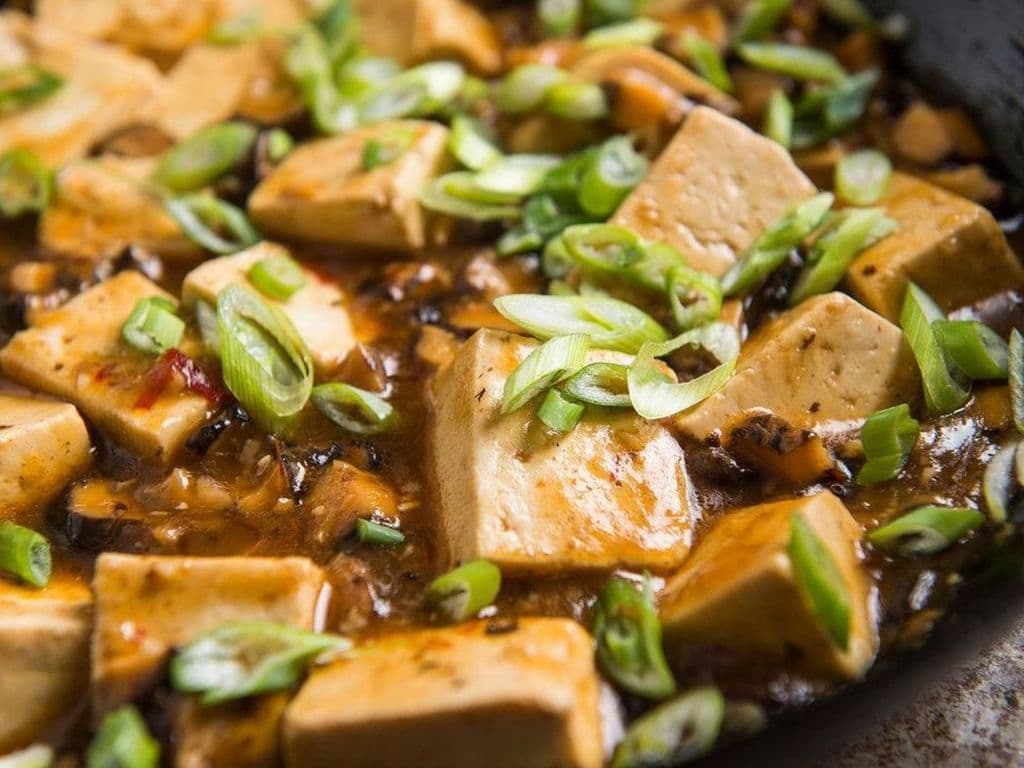 Mapo Tofu in Chili Garlic Pork Sauce Combo(麻婆豆腐套餐)