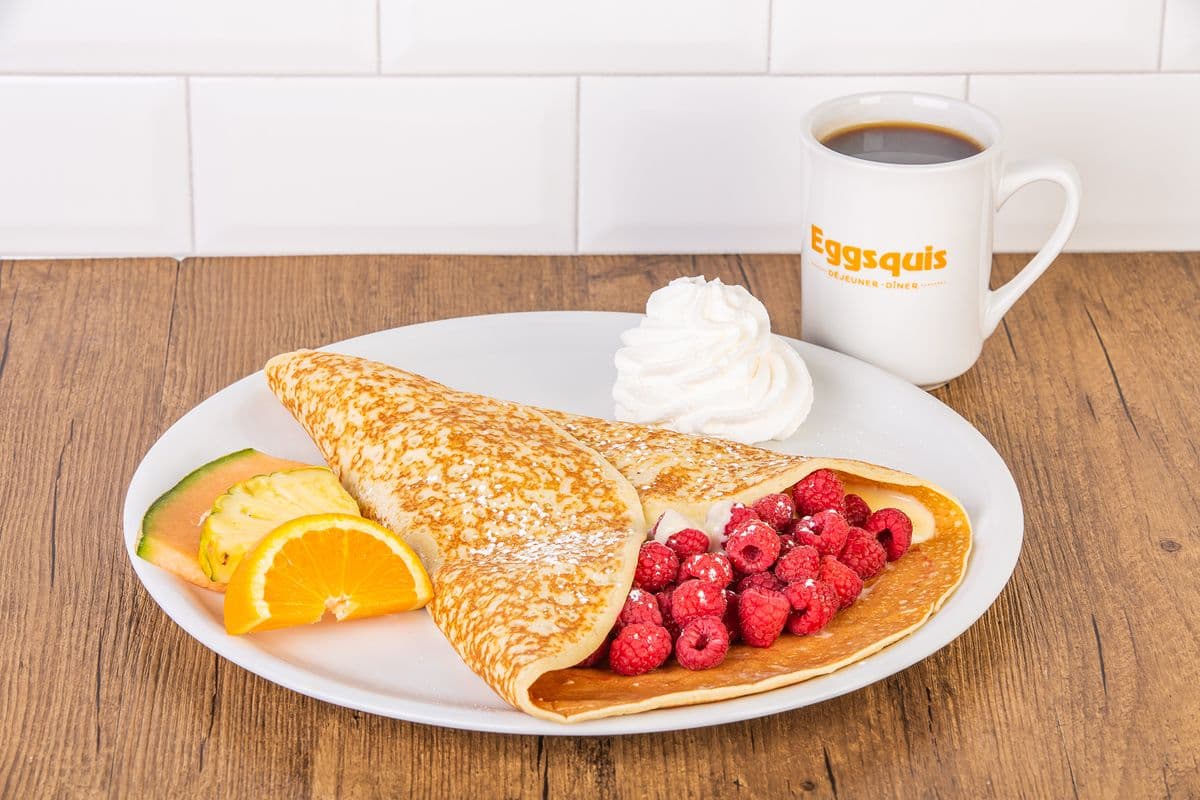 Raspberry Crepe