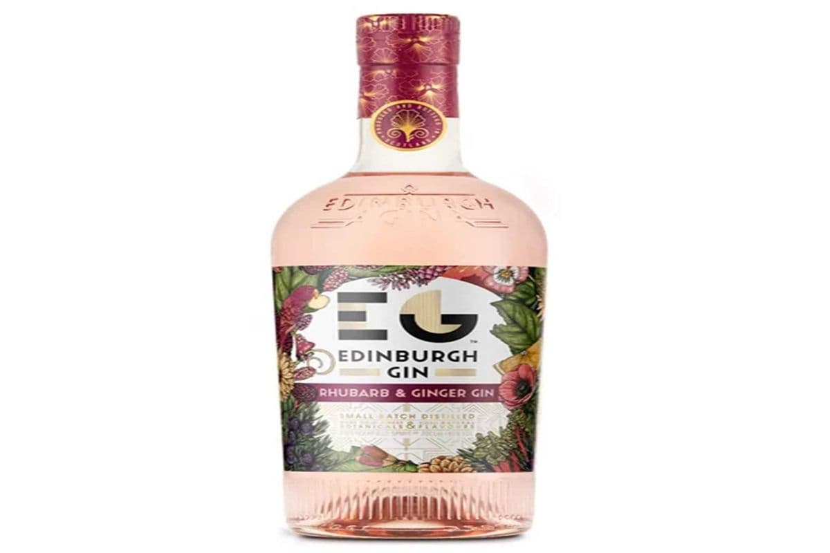 EDINBURGH GIN RHUBARB & GINGER 750 ML (1 x 750 ML)