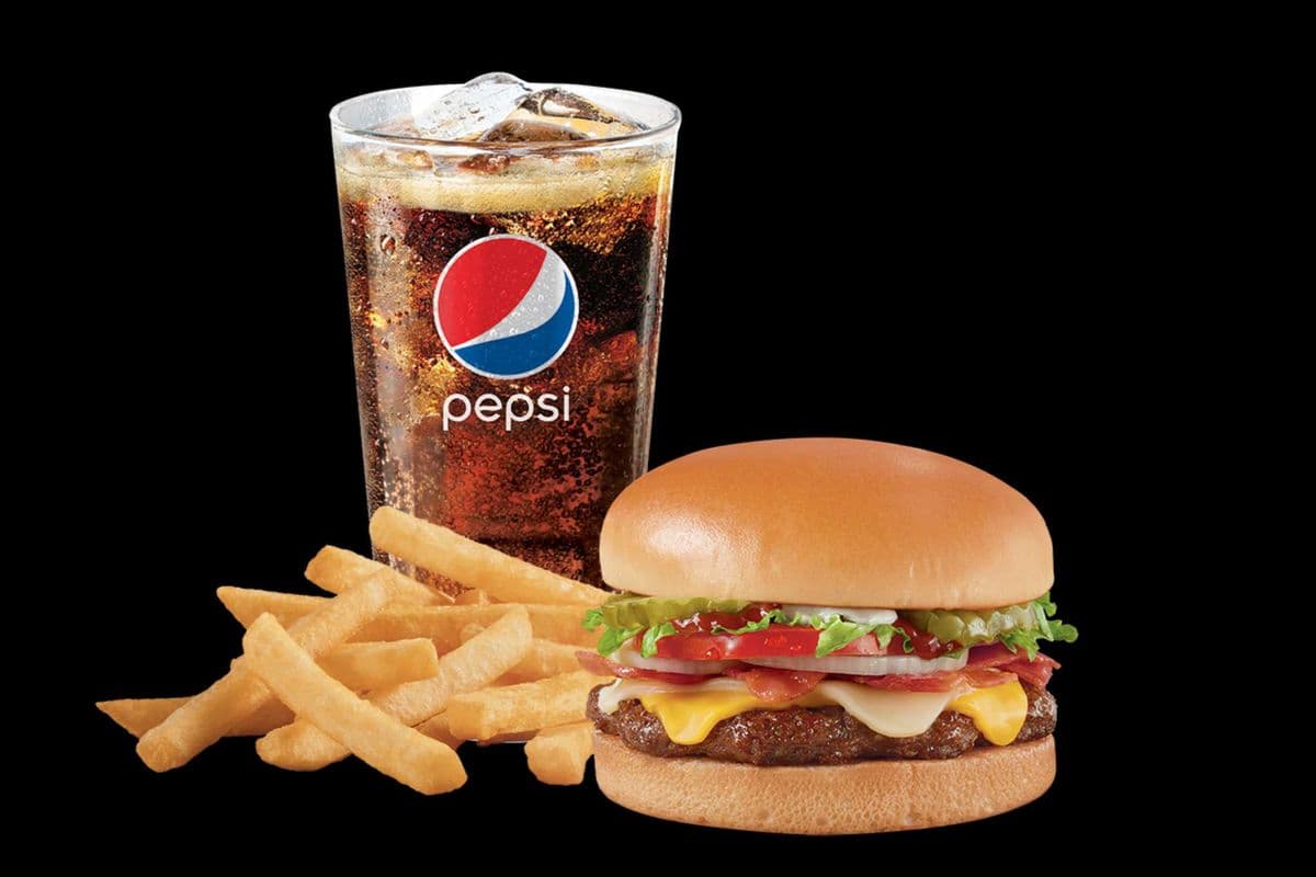 Bacon Two Cheese Deluxe Single Combo