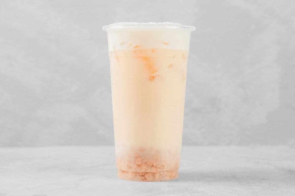 Mashed Fresh Taro Milk or Green Tea Latte