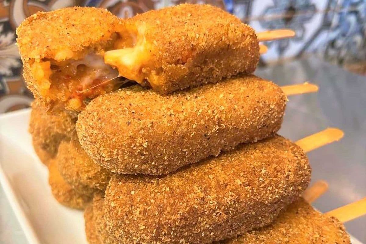 Stecco Arancino - Rice Ball On-A-Stick (cheese)