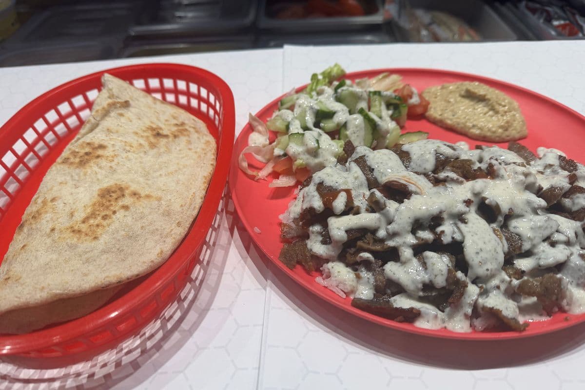 Beef Shawarma (Rice Platter)