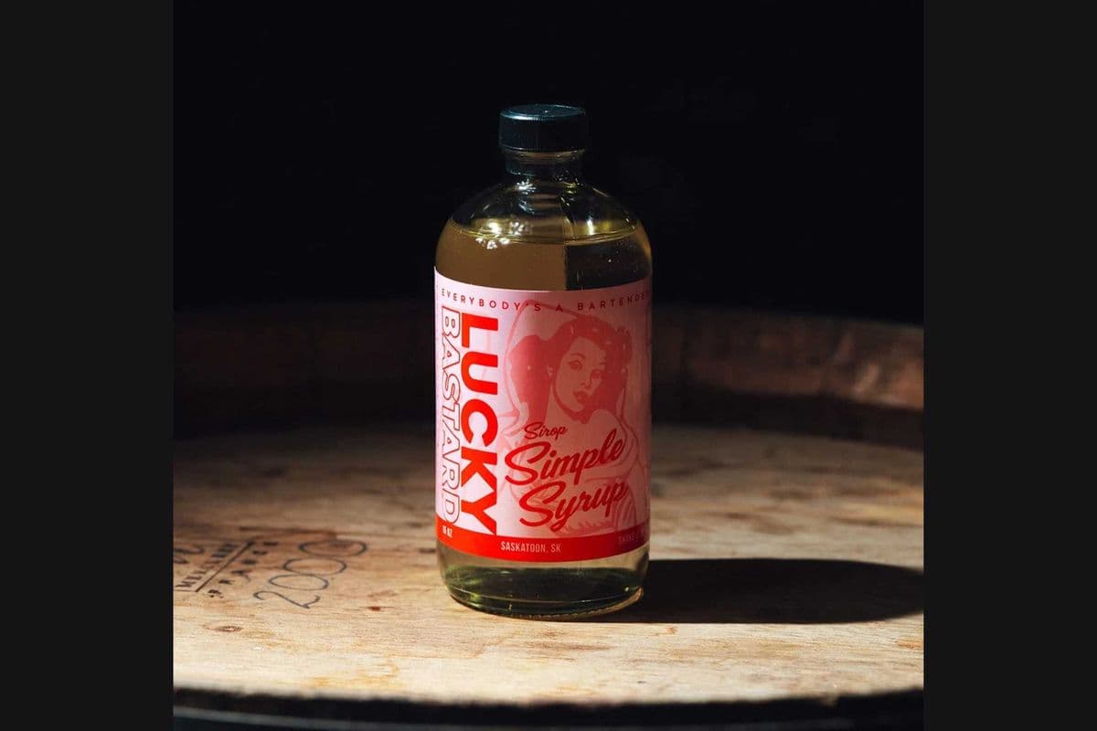 Lucky Bastard Simple Syrup (16oz)