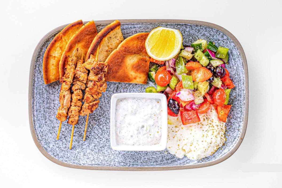 Chicken Tzatziki Platter