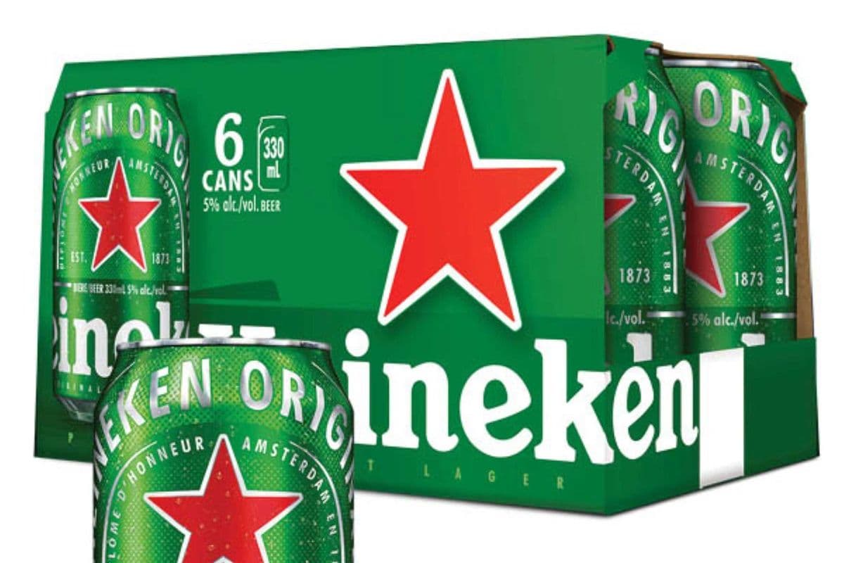 HEINEKEN LAGER 6x330ML CAN (1 x 6x330ML )