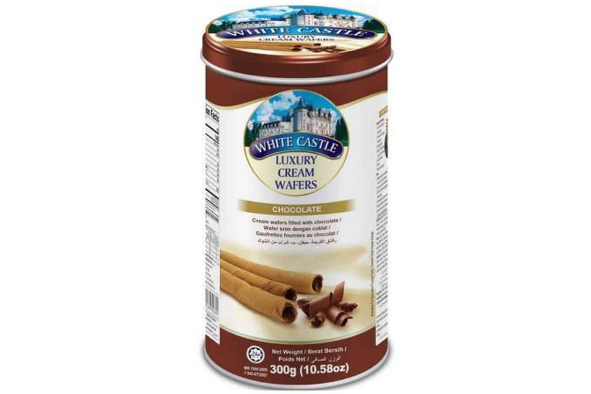 White Castle · Chocolate Luxury Cream Wafers (300g)