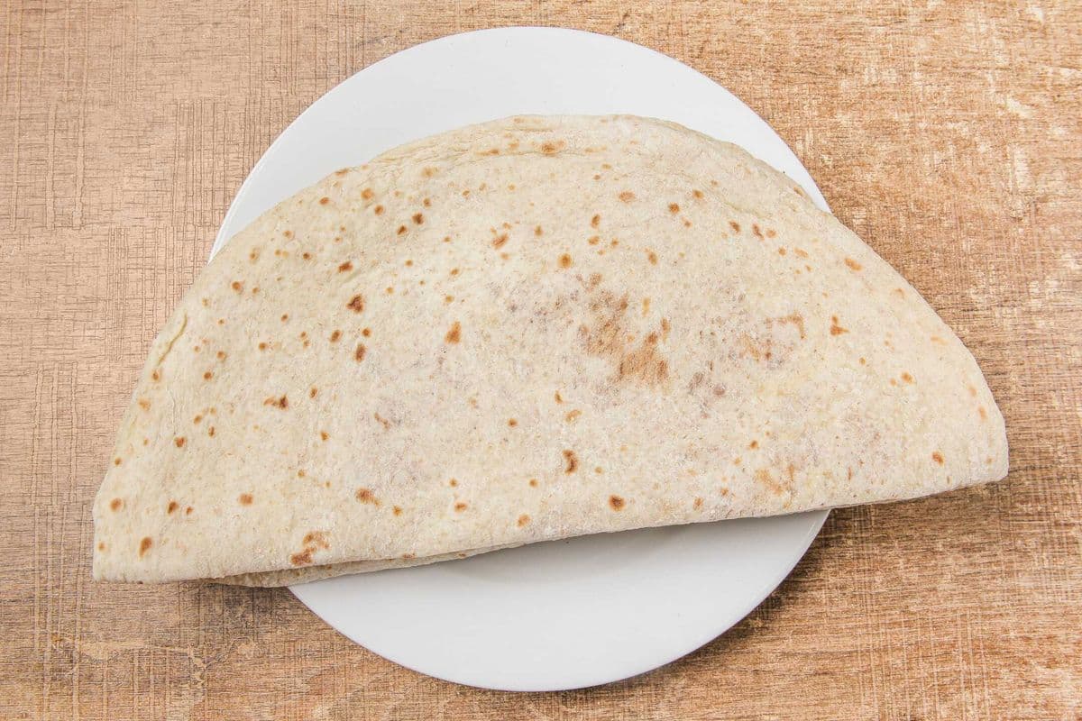 Homemade Saj bread