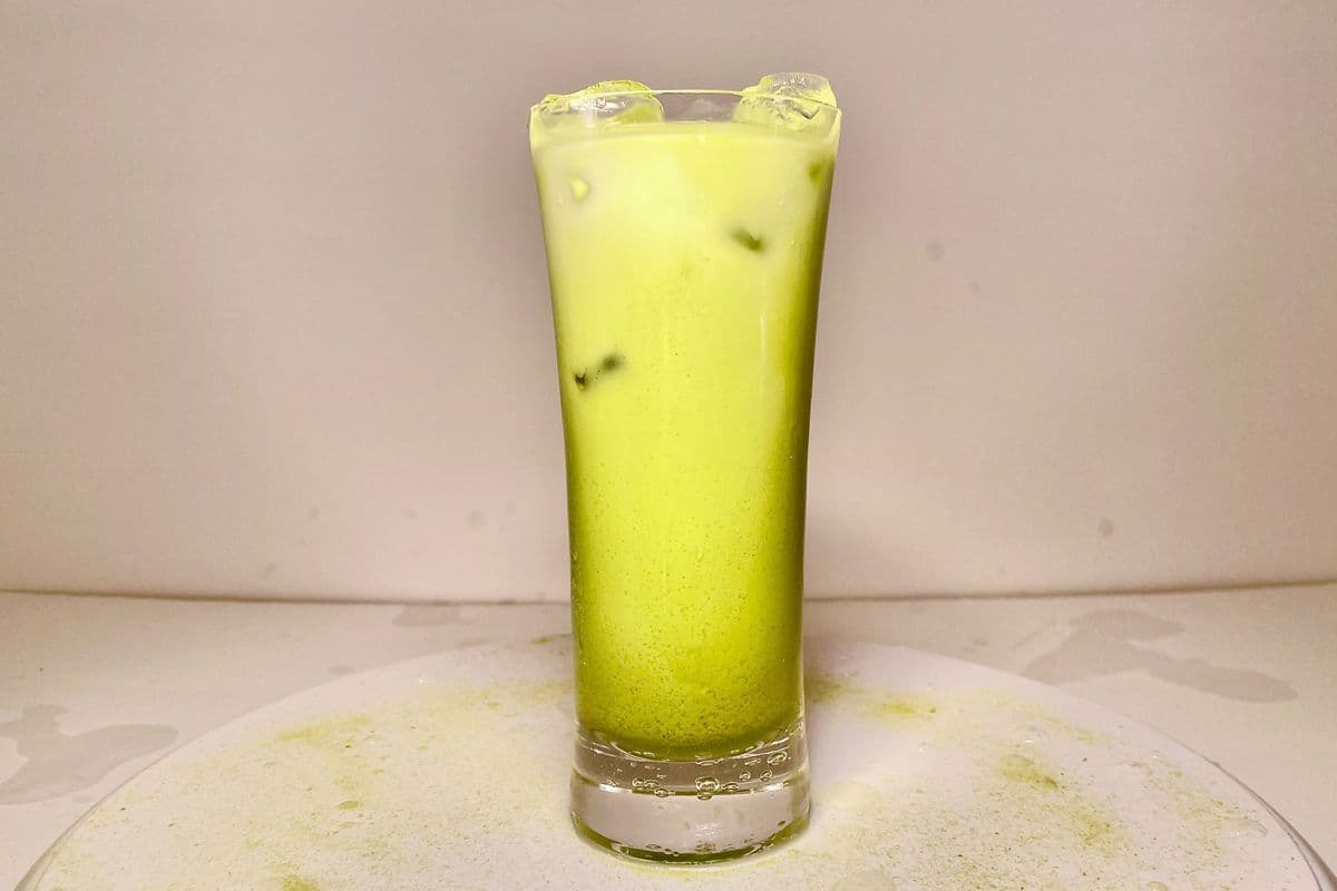 Iced Matcha Tea Latte