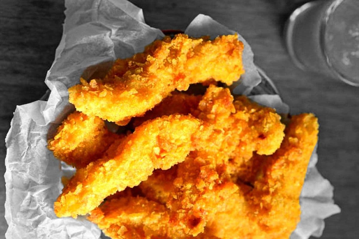 Chicken Tender (4 pcs) with fries
