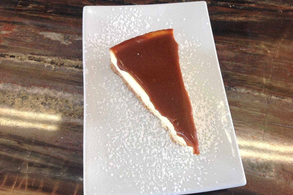 Gâteau au fromage et caramel salé / Cheese Cake with Salty Caramel
