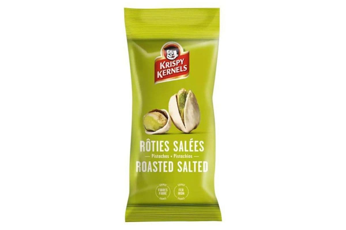 Krispy Kernels Roasted Salted Pistachios (55 g)
