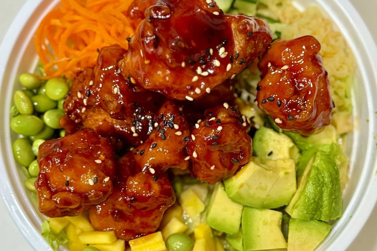 Poke poulet / Chicken Poke