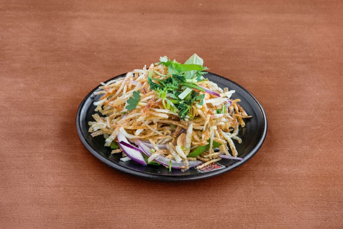 Sweet and Sour Mini Fries / 酸甜三絲爆豆