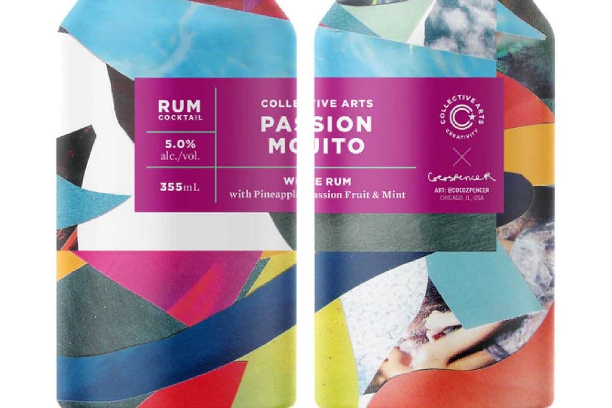 Passion Mojito 5% 355ml (Collective Arts) (1 x 355)