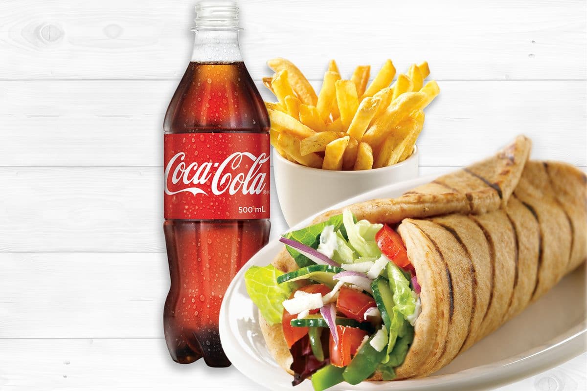 Veggie Pita Combo