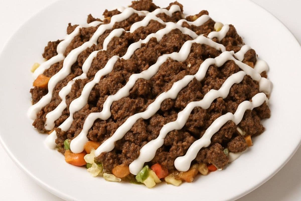 Alley Beef on Ice Salad