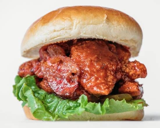 BBQ Fried Chicken Burger
