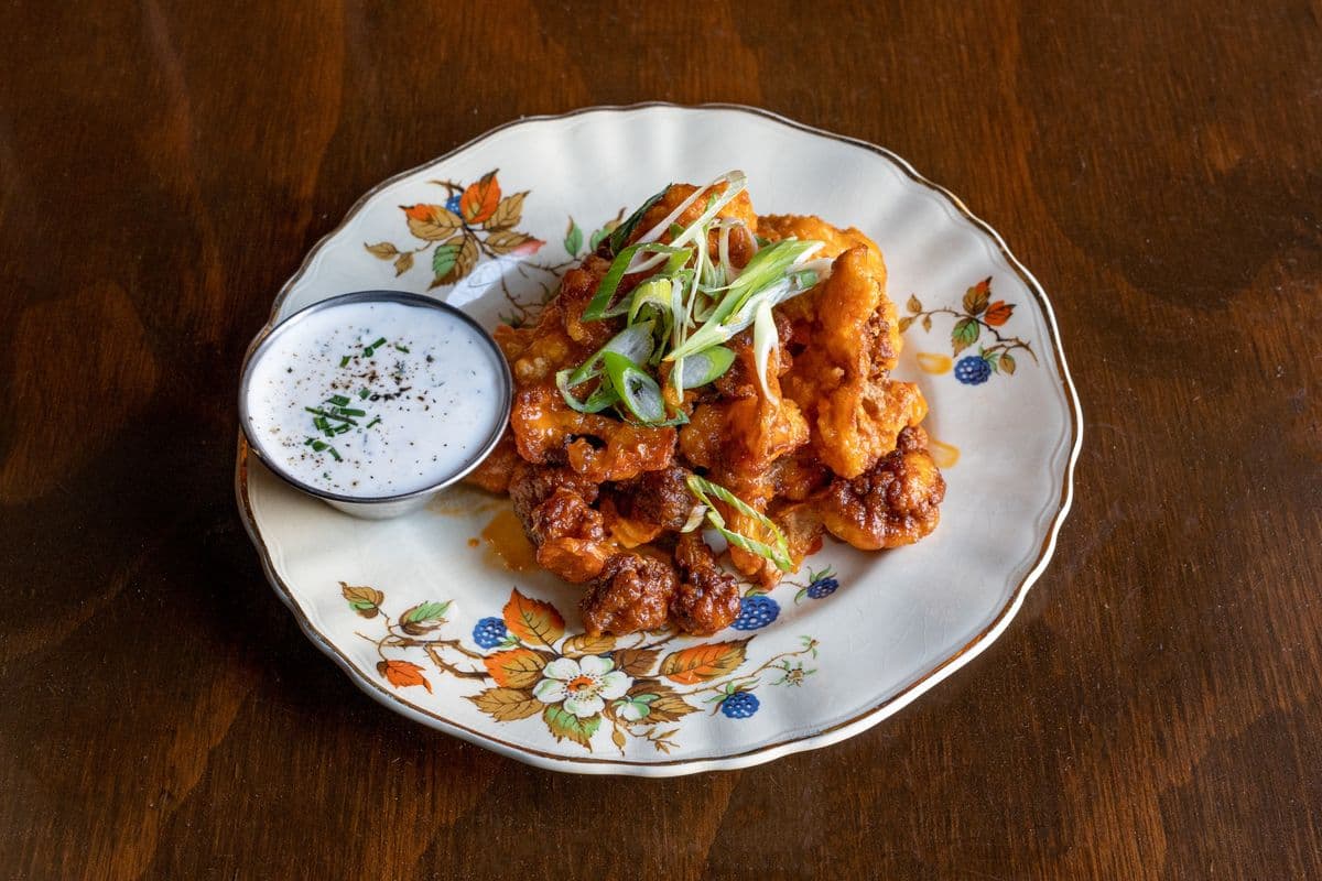 Chou fleur frit “Buffalo” – Buffalo Cauliflower