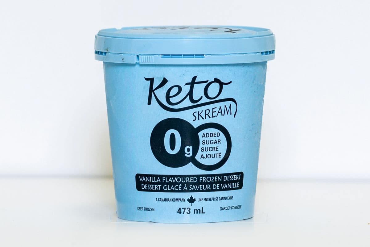 Keto Vanilla Ice Cream (473 ml)
