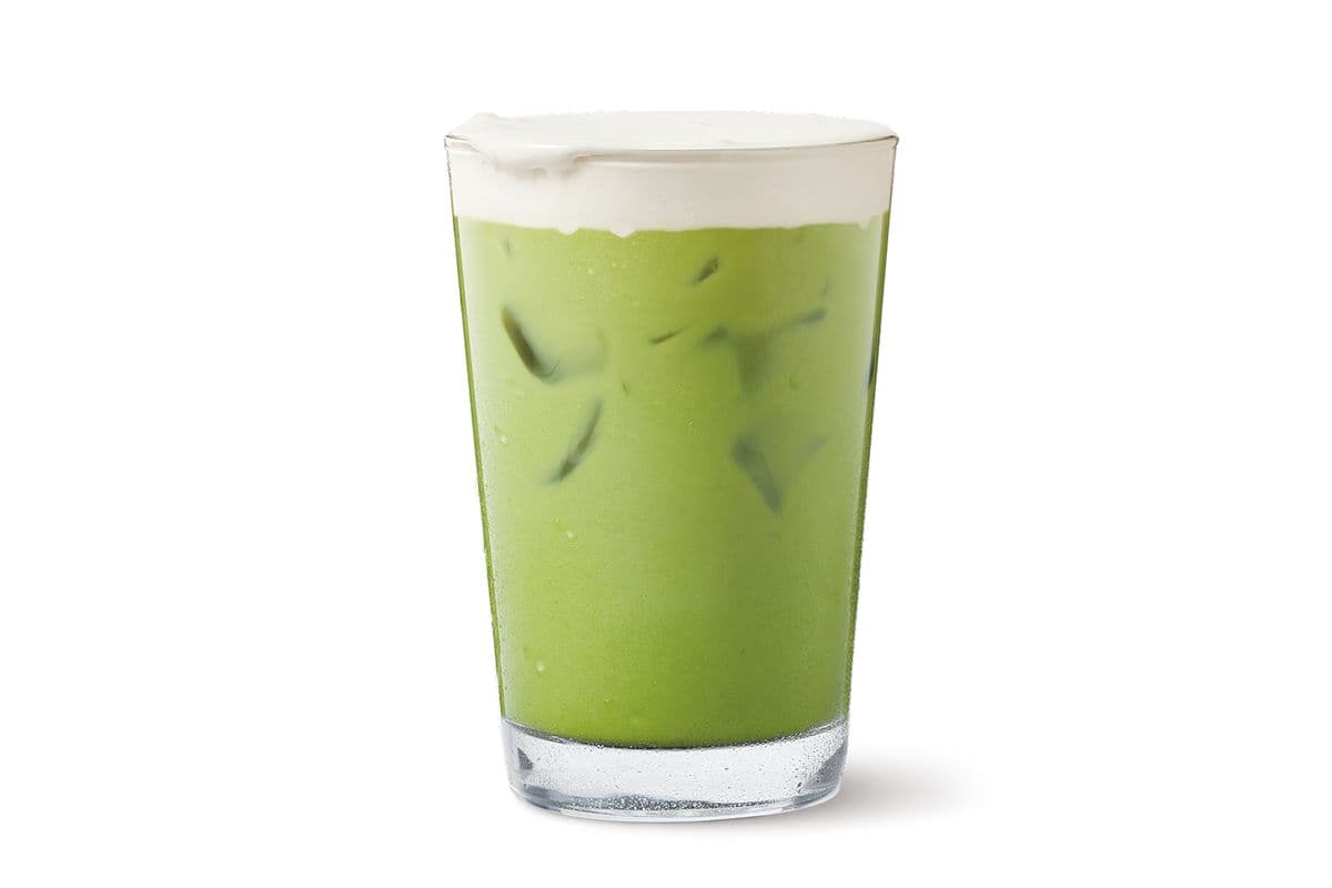 Large Vanilla Iced Matcha Latte
