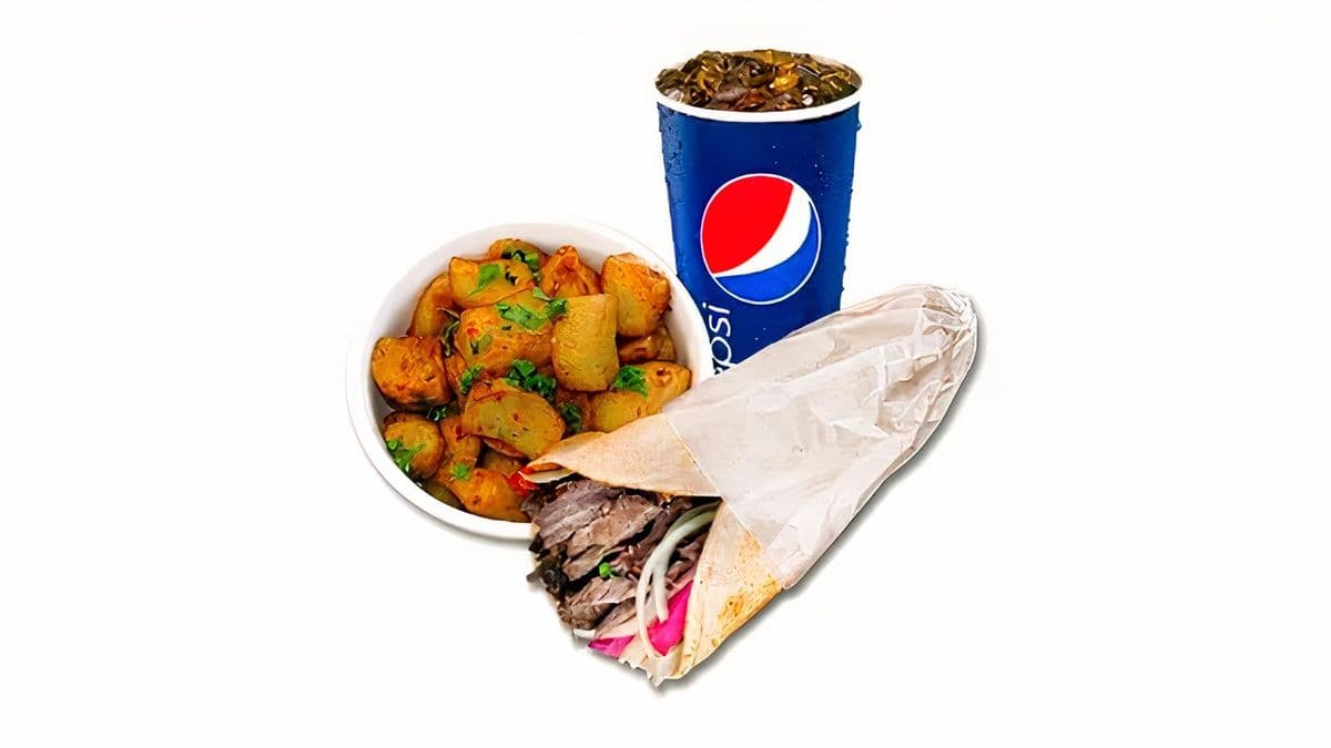 Spéciale 2 x Trios Sandwiches (Poulet, Boeuf, Mixte, ou Falafel)