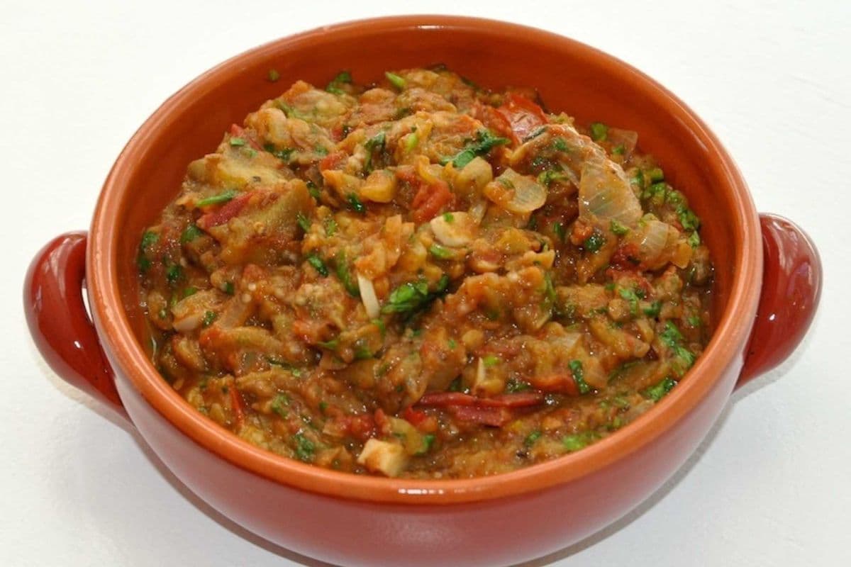 Eggplant Bhartha