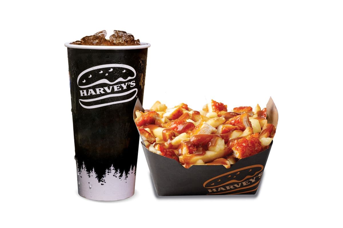 Regular Buffalo Chicken Poutine Combo