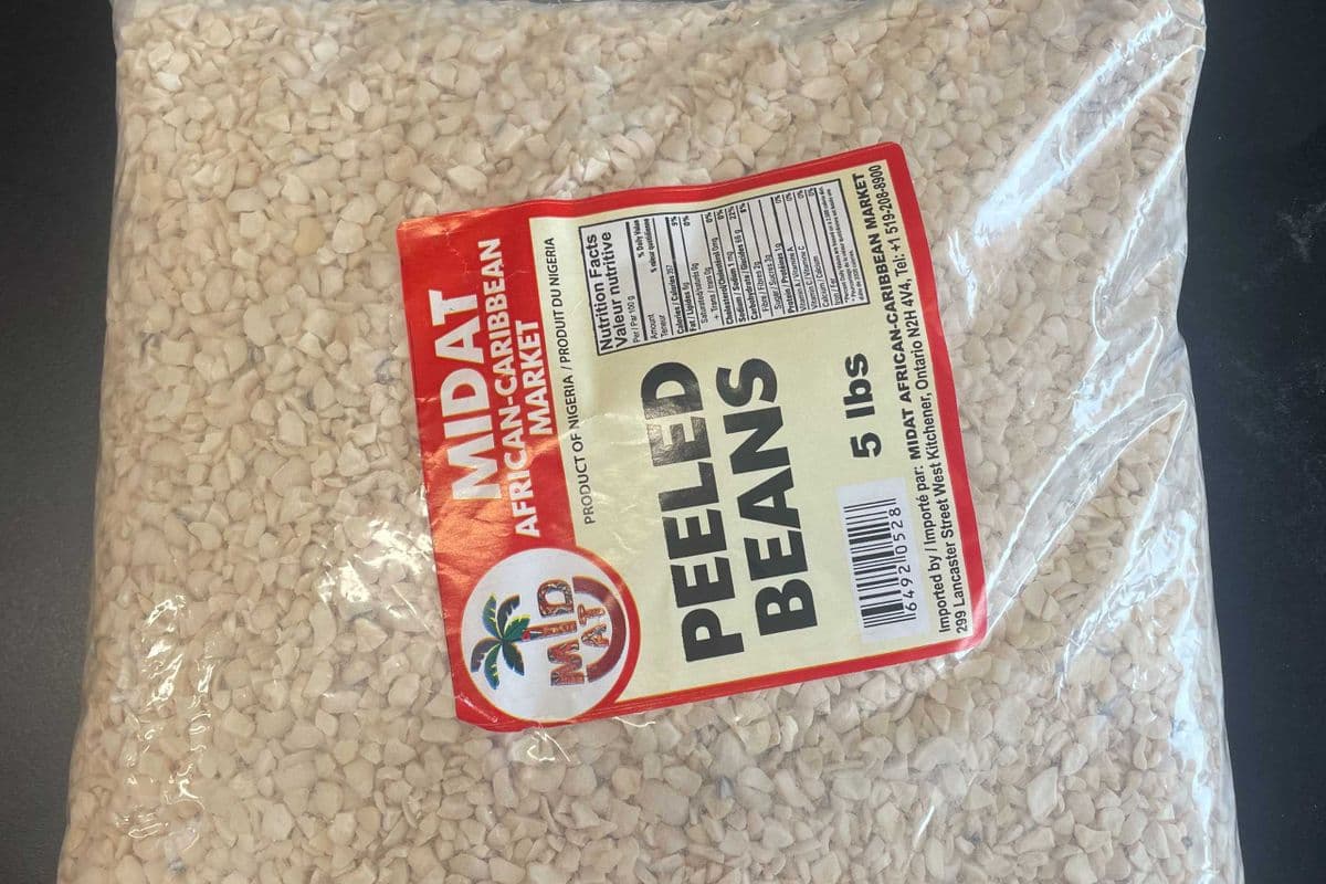 Peeled Beans