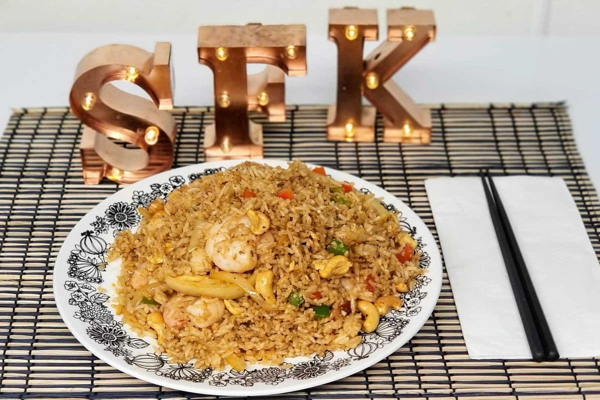 3. Shrimp and Cashew Fried Rice