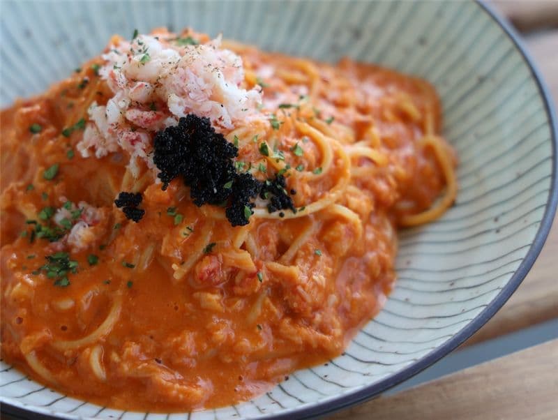 Spag Rosé Crab