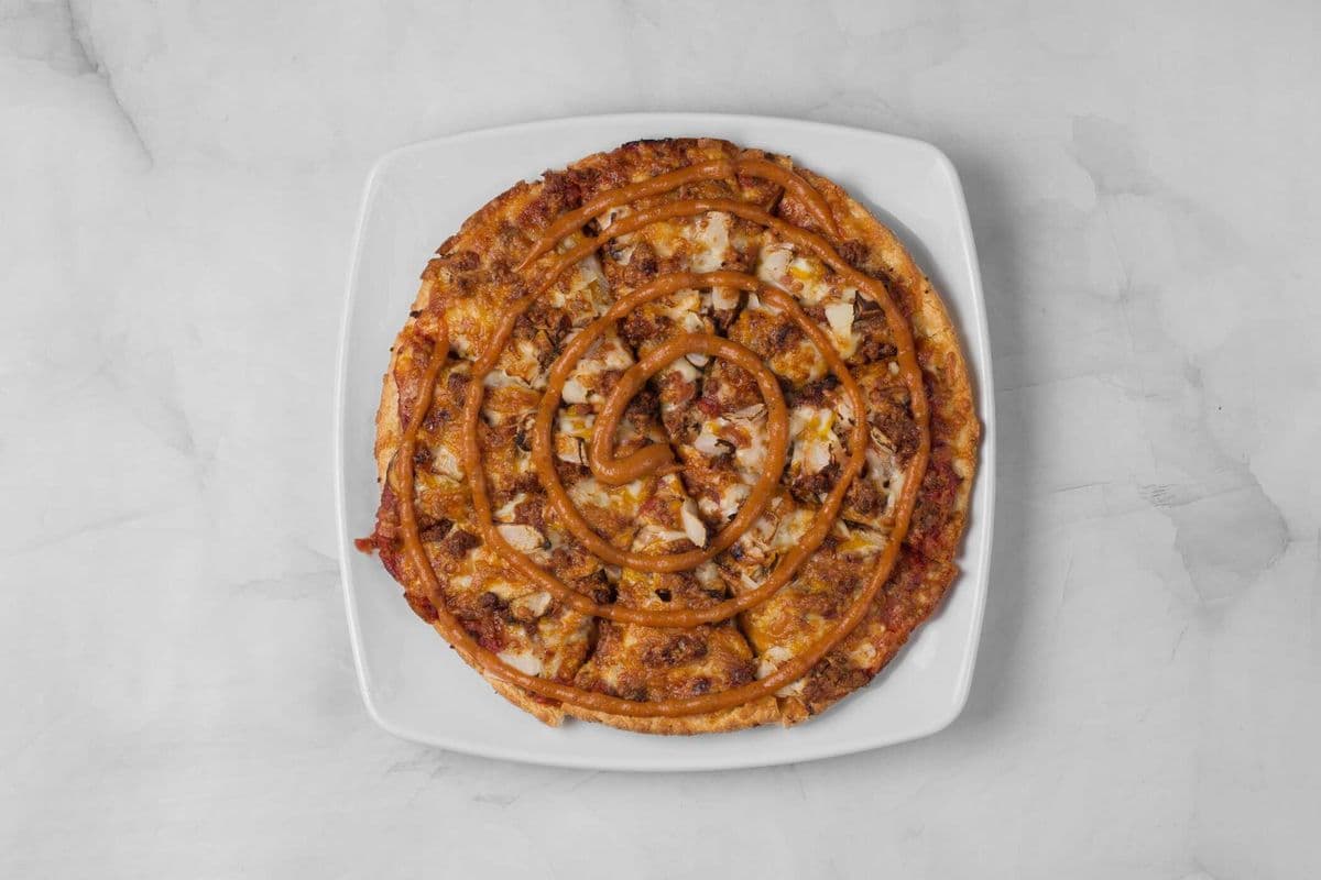 44. 2 for 1 14" X-Large UFO Burger Pizzas