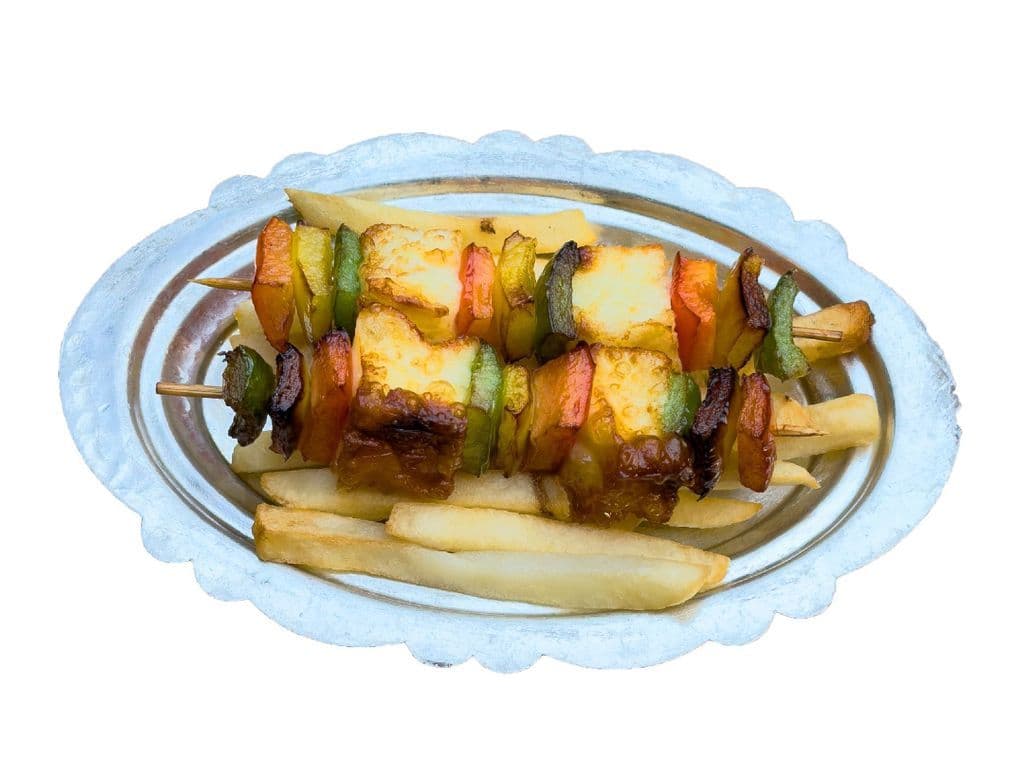 Halloumi Skewers