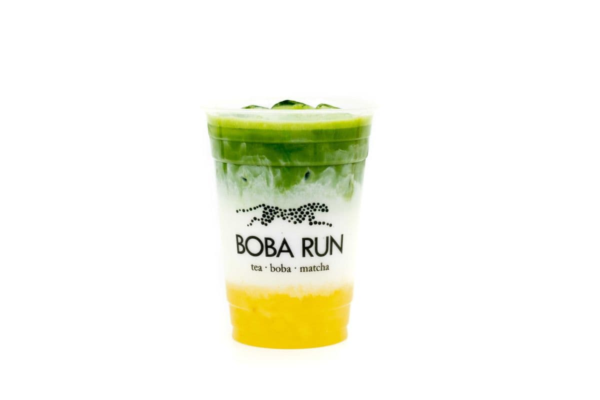 Pineapple Matcha Latte