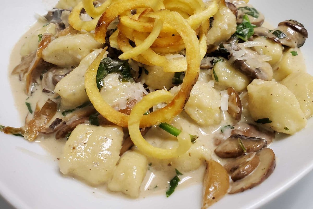 Mushroom Gnocchi