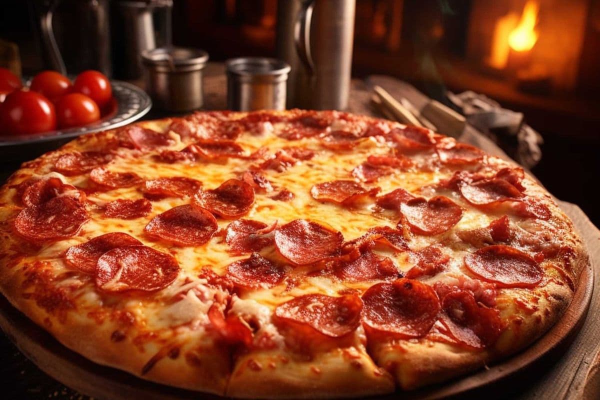 Large Halal Pepperoni Pizza