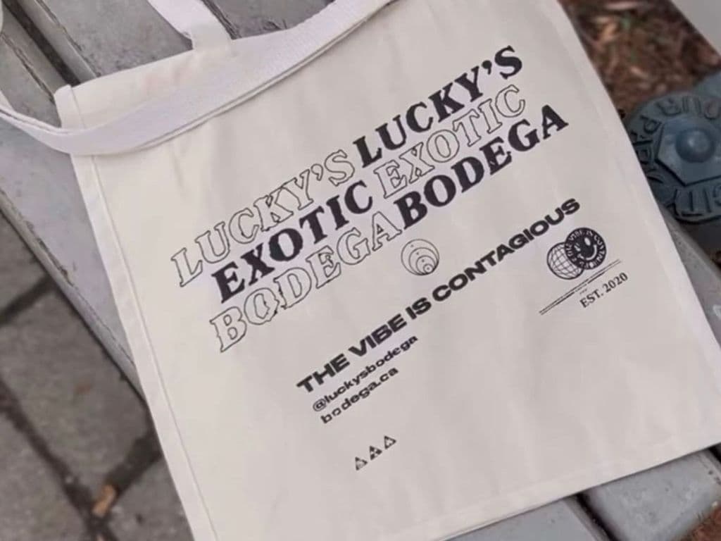 Lucky's Exotic Bodega Tote Bag
