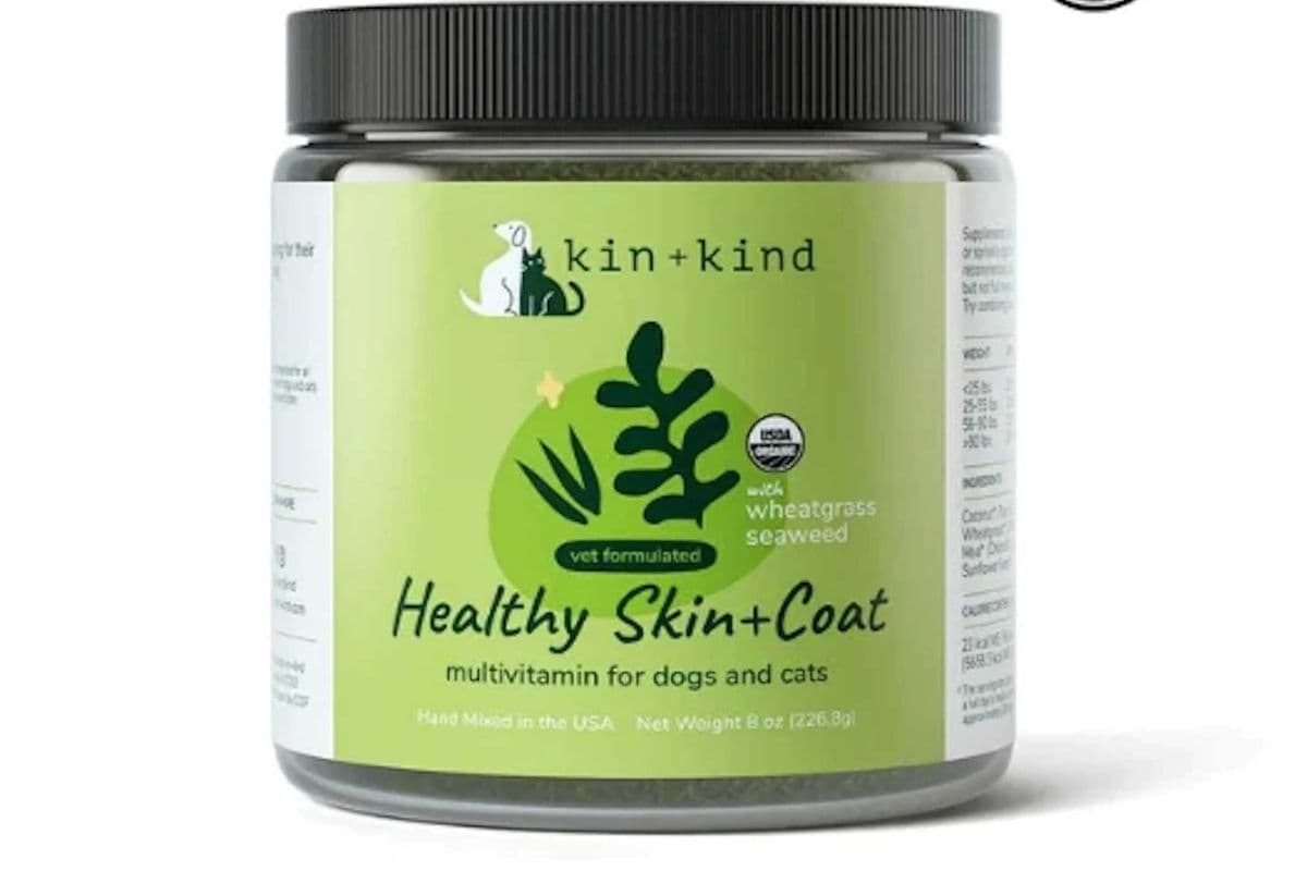 Kin and Kind Organic Healthy Skin and Coat Supplement (4 oz)