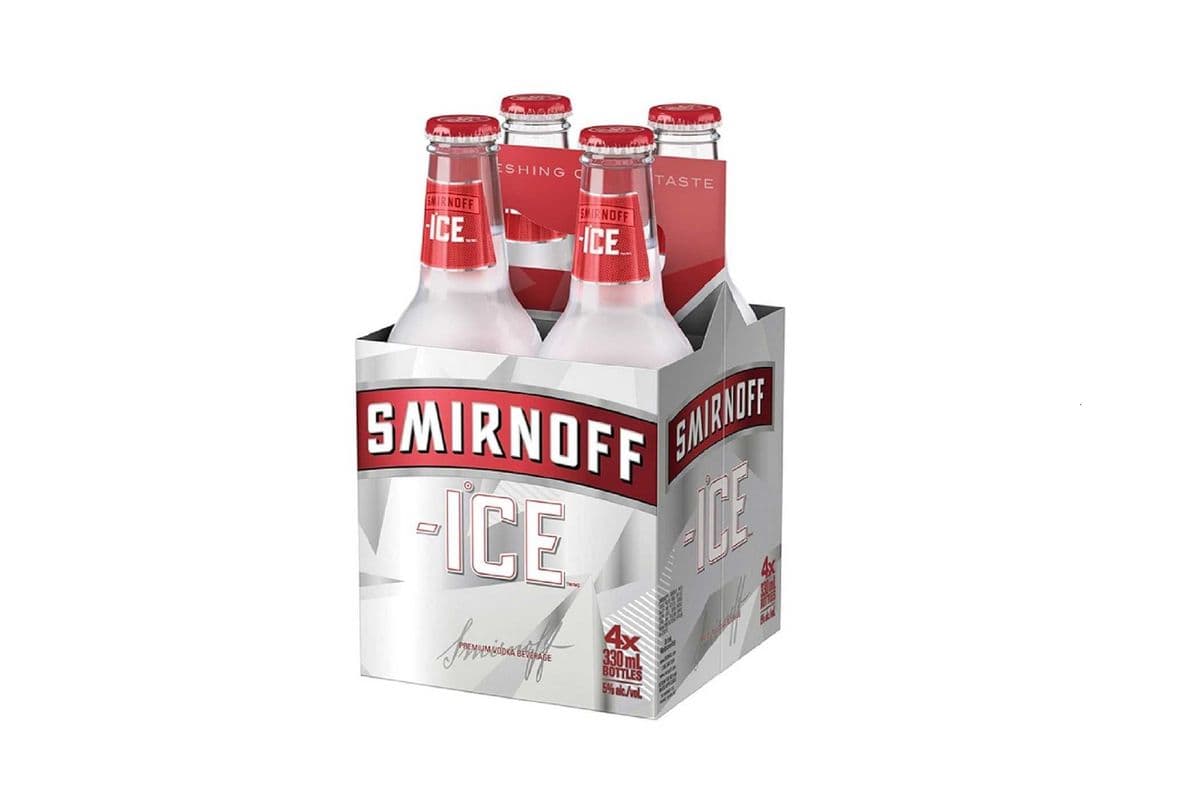 Smirnoff Ice (4 Pack Bottles) (4 x 330 ml)