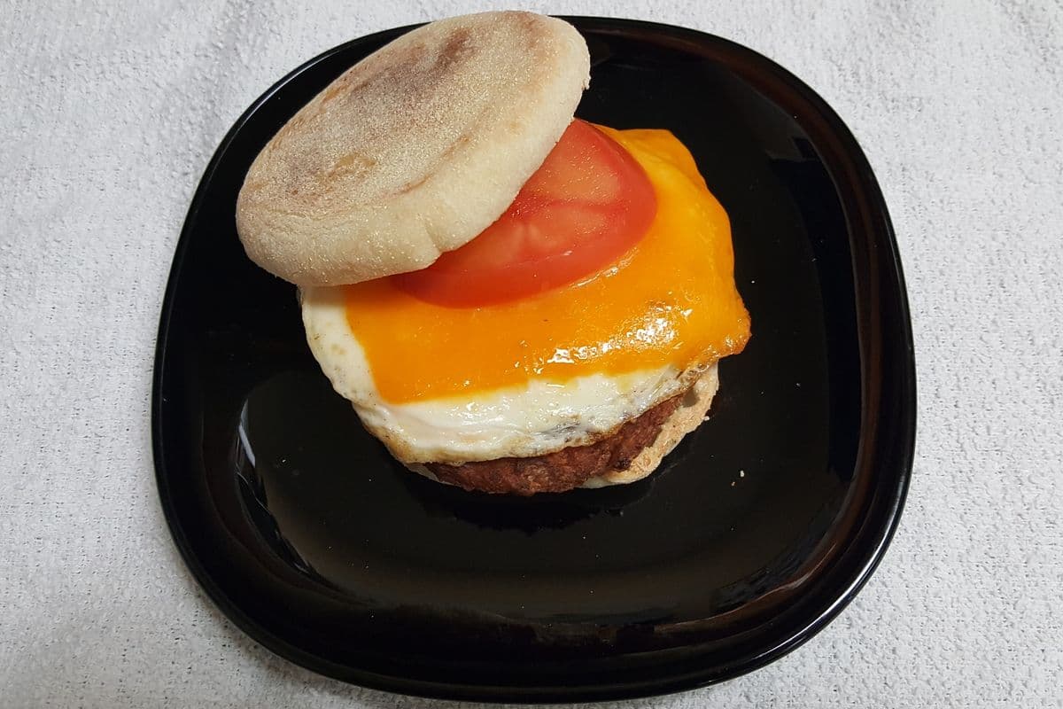 Sausage and Egger Egg Muffin
