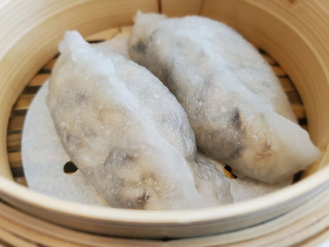 Crystal Black Truffle Mushroom Dumplings 水晶松露三菇餃 (3 pcs)